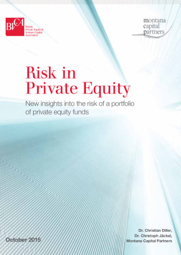 New Risk Analysis with interesting results published by BVCA