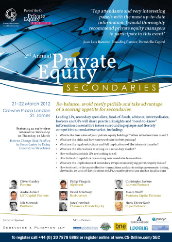C5 Private Equity Secondaries in London